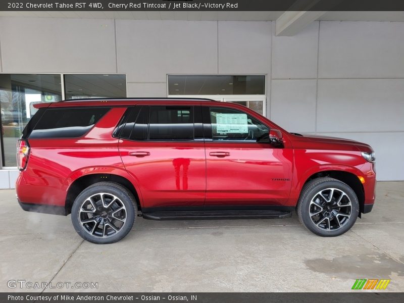  2022 Tahoe RST 4WD Cherry Red Tintcoat