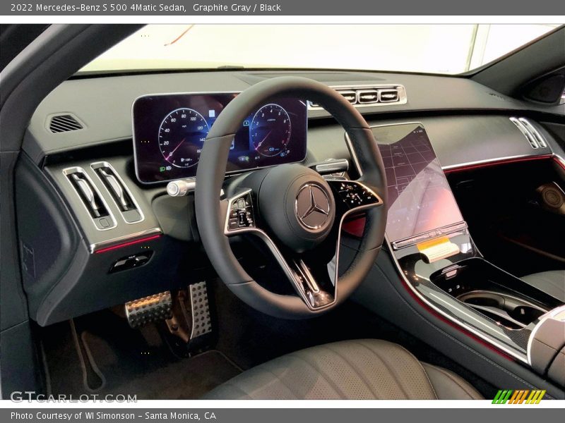 Dashboard of 2022 S 500 4Matic Sedan