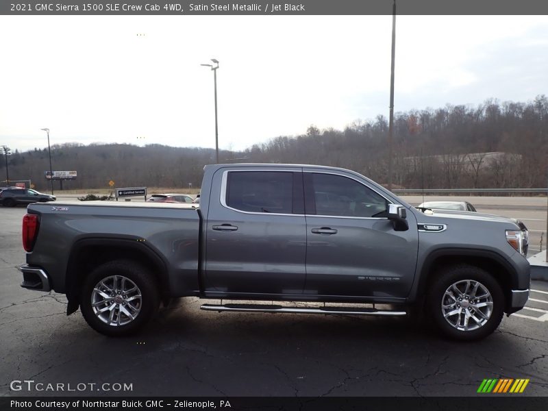  2021 Sierra 1500 SLE Crew Cab 4WD Satin Steel Metallic
