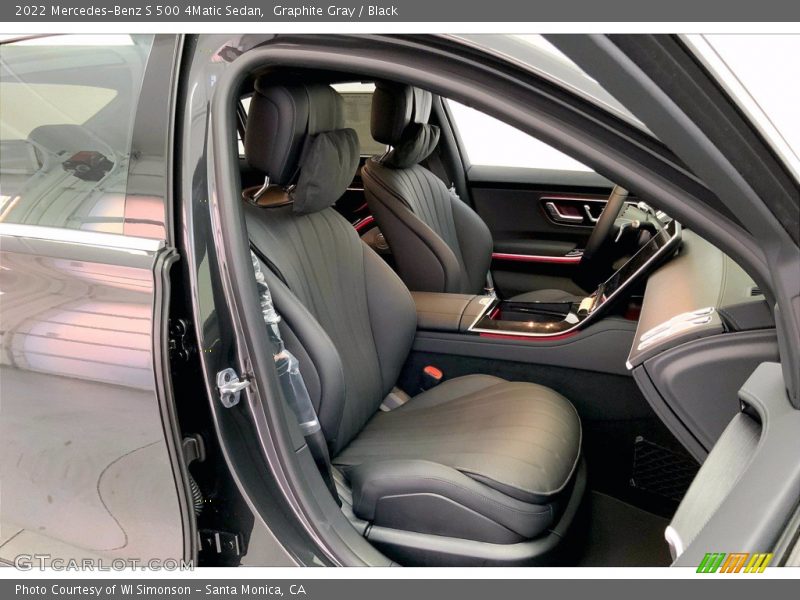  2022 S 500 4Matic Sedan Black Interior