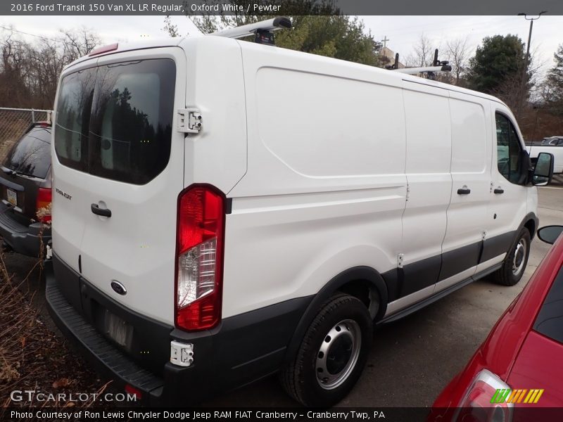 Oxford White / Pewter 2016 Ford Transit 150 Van XL LR Regular