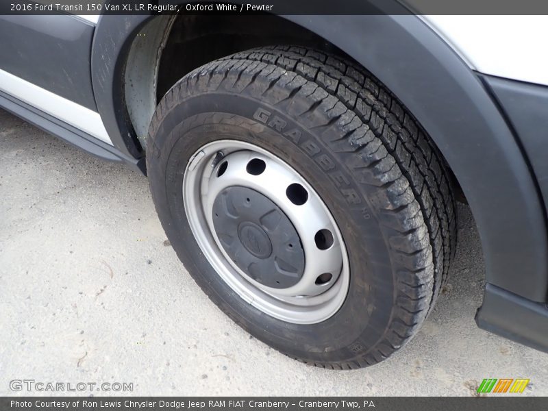 Oxford White / Pewter 2016 Ford Transit 150 Van XL LR Regular
