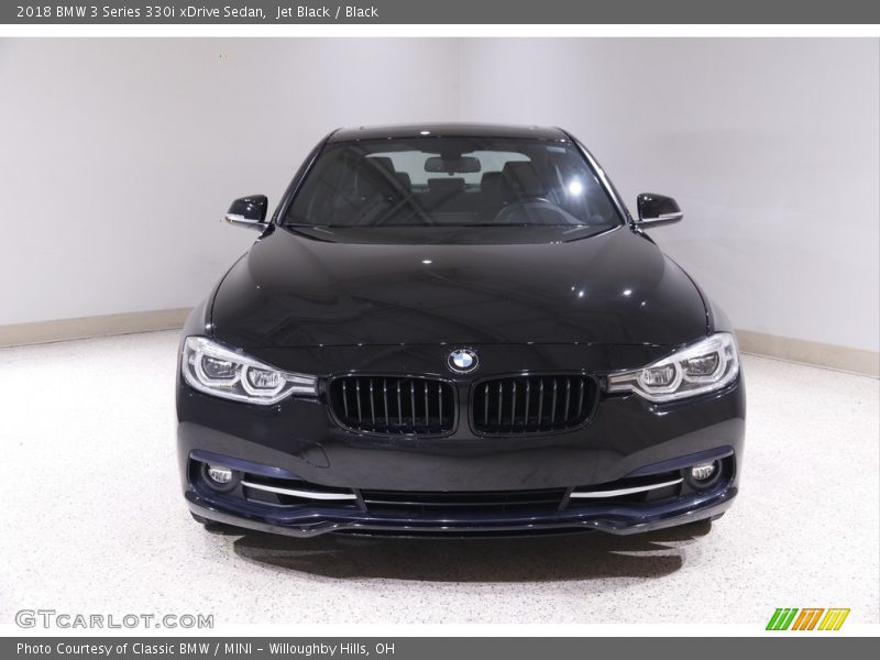 Jet Black / Black 2018 BMW 3 Series 330i xDrive Sedan