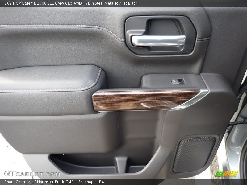 Door Panel of 2021 Sierra 1500 SLE Crew Cab 4WD