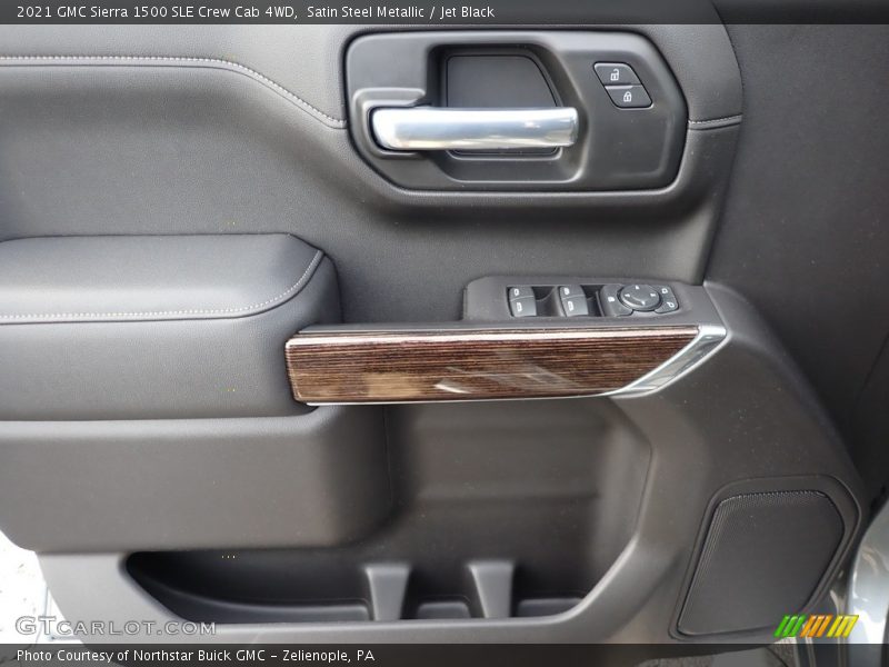 Door Panel of 2021 Sierra 1500 SLE Crew Cab 4WD