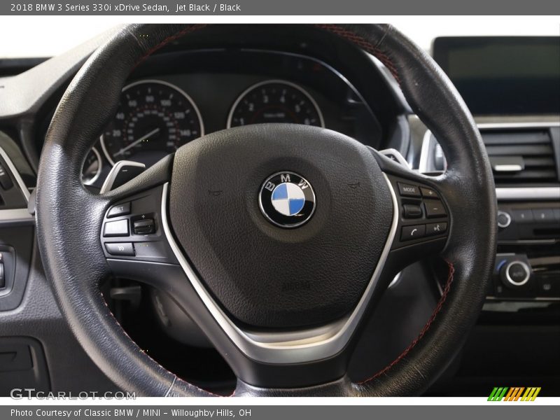Jet Black / Black 2018 BMW 3 Series 330i xDrive Sedan
