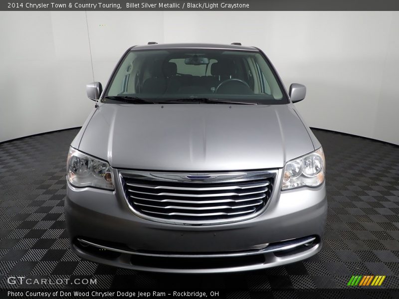 Billet Silver Metallic / Black/Light Graystone 2014 Chrysler Town & Country Touring