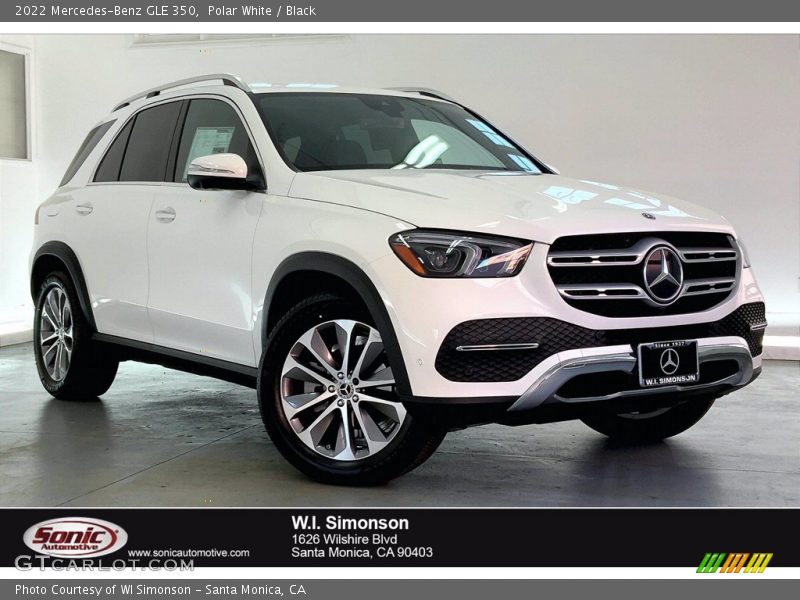 Polar White / Black 2022 Mercedes-Benz GLE 350