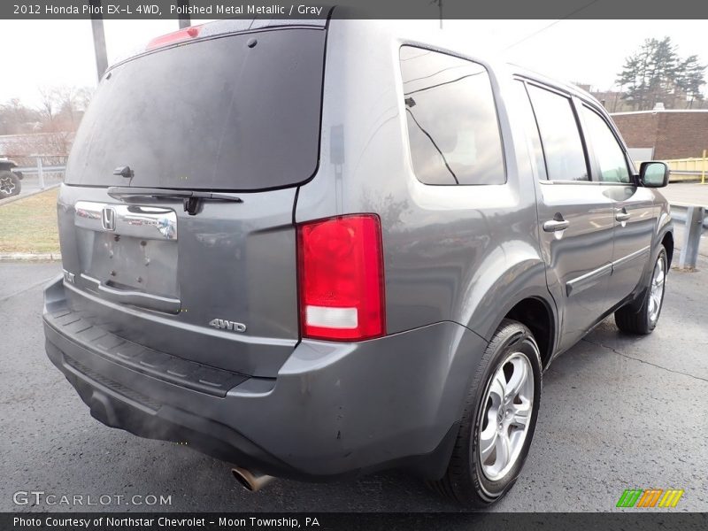 Polished Metal Metallic / Gray 2012 Honda Pilot EX-L 4WD