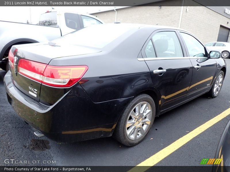 Tuxedo Black Metallic / Dark Charcoal 2011 Lincoln MKZ Hybrid