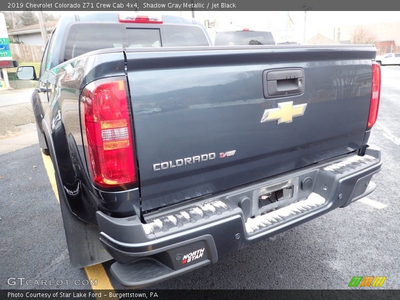 Shadow Gray Metallic / Jet Black 2019 Chevrolet Colorado Z71 Crew Cab 4x4