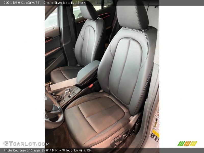 Front Seat of 2021 X1 xDrive28i