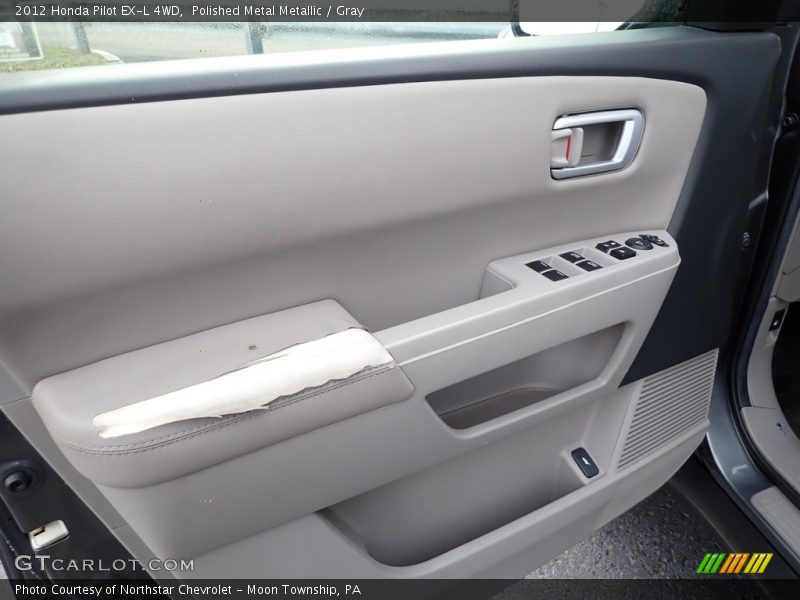 Polished Metal Metallic / Gray 2012 Honda Pilot EX-L 4WD