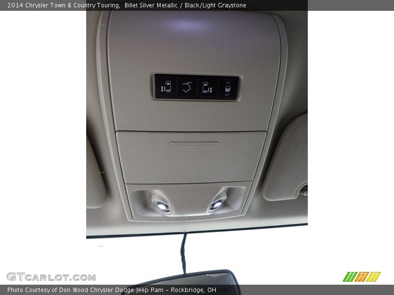 Billet Silver Metallic / Black/Light Graystone 2014 Chrysler Town & Country Touring