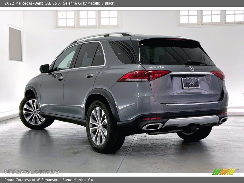 Selenite Gray Metallic / Black 2022 Mercedes-Benz GLE 350