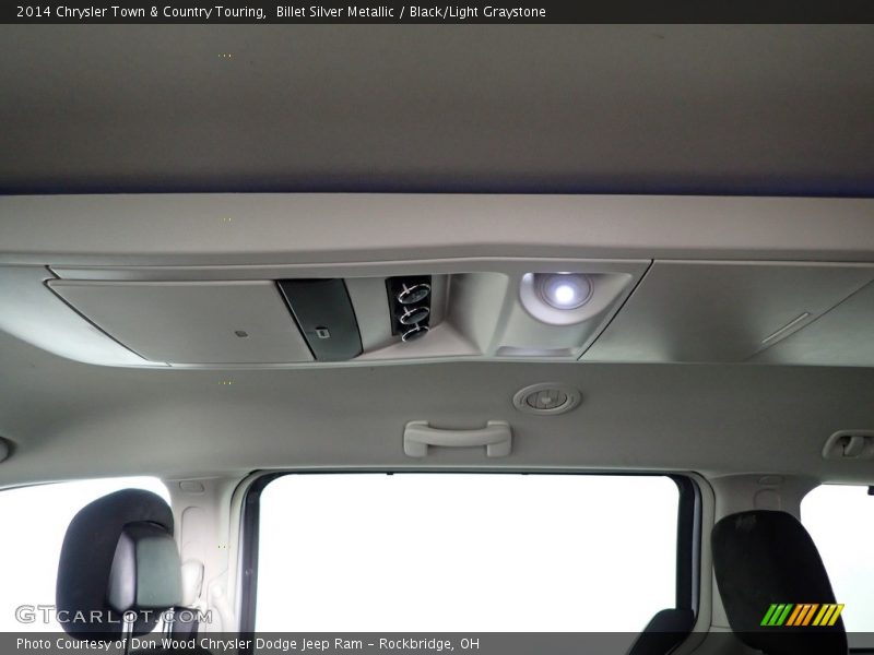 Billet Silver Metallic / Black/Light Graystone 2014 Chrysler Town & Country Touring