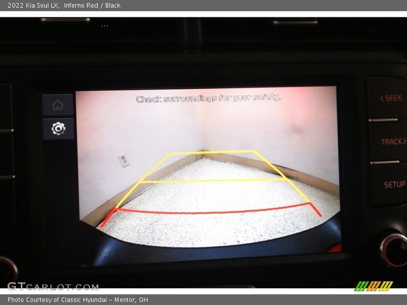 Inferno Red / Black 2022 Kia Soul LX