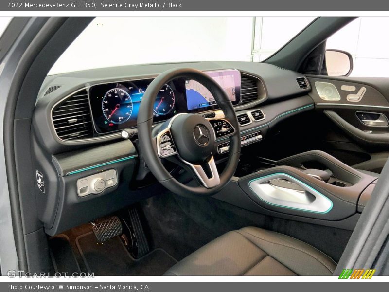 Selenite Gray Metallic / Black 2022 Mercedes-Benz GLE 350