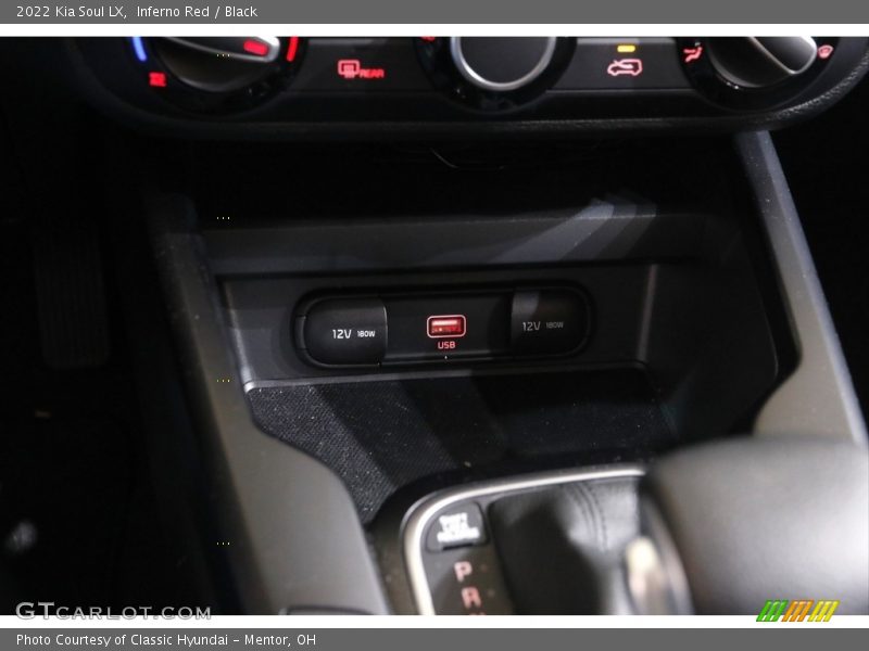 Inferno Red / Black 2022 Kia Soul LX