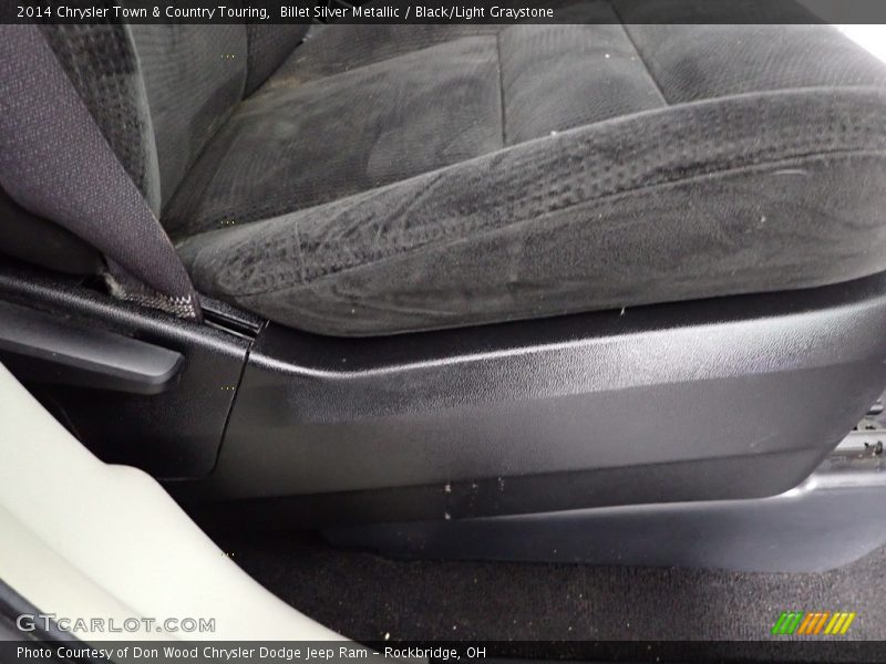 Billet Silver Metallic / Black/Light Graystone 2014 Chrysler Town & Country Touring