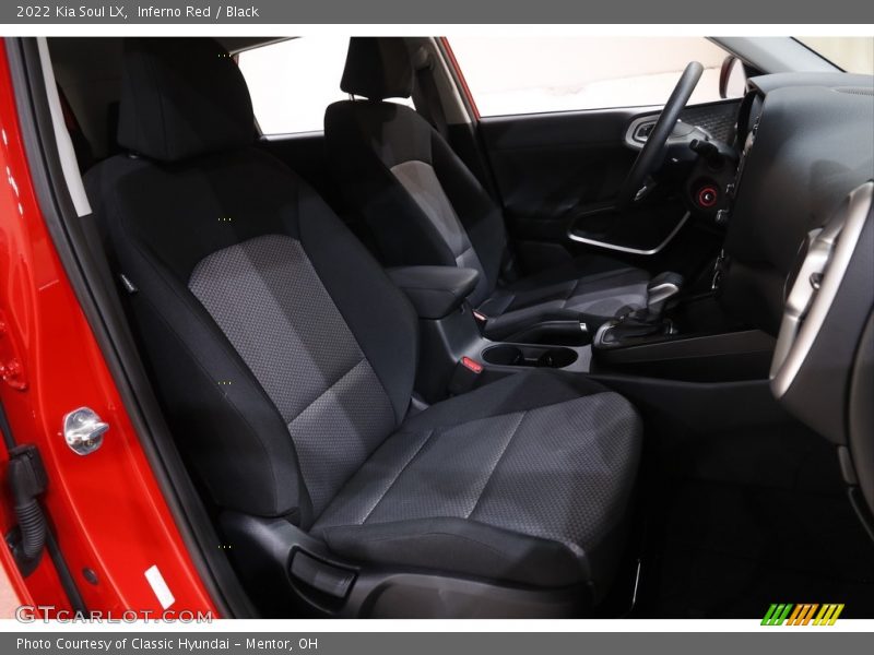 Inferno Red / Black 2022 Kia Soul LX