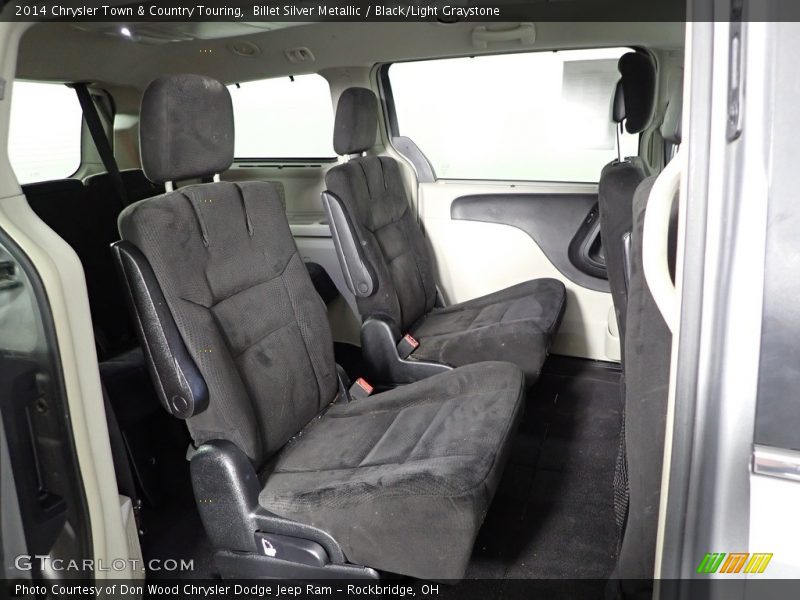 Billet Silver Metallic / Black/Light Graystone 2014 Chrysler Town & Country Touring