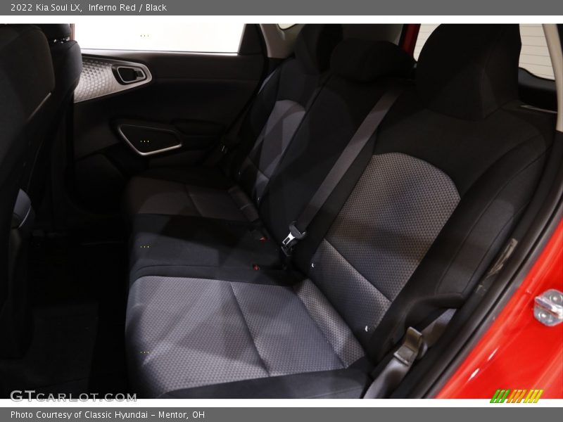 Inferno Red / Black 2022 Kia Soul LX