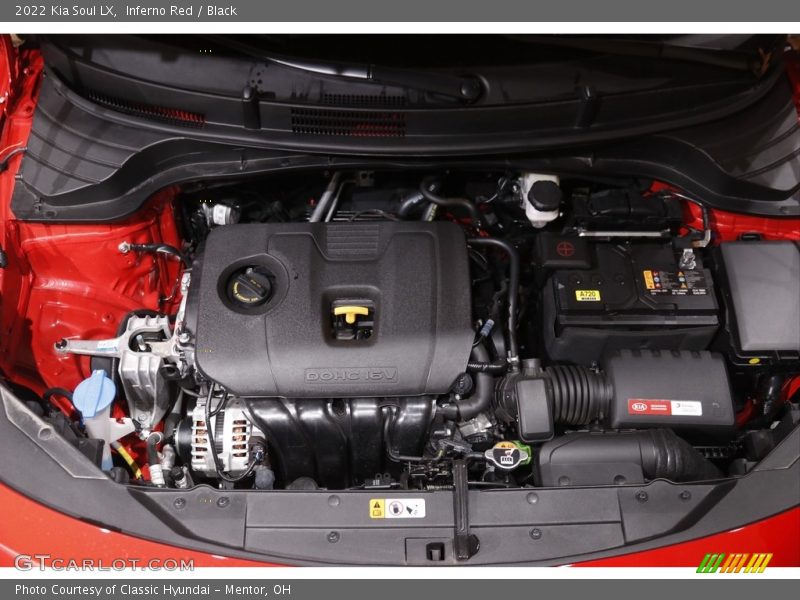  2022 Soul LX Engine - 2.0 Liter DOHC 16-Valve d-CVVT 4 Cylinder