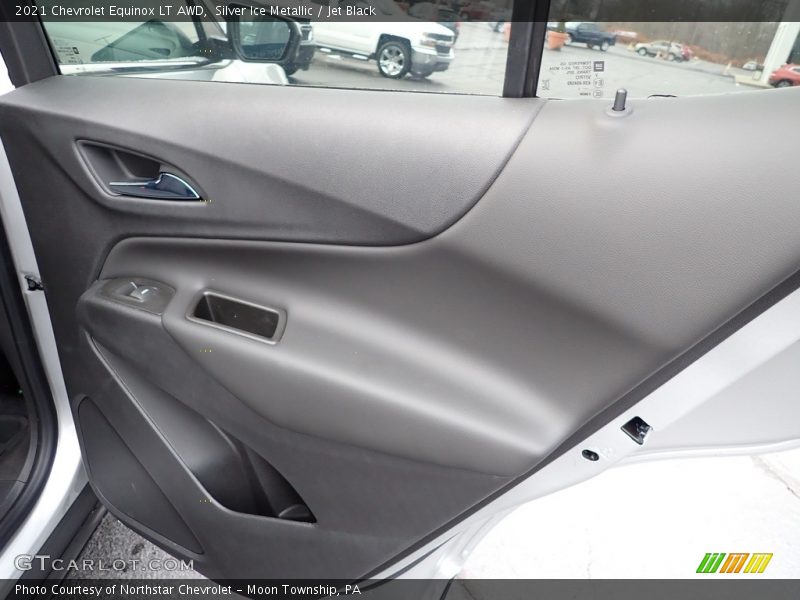 Silver Ice Metallic / Jet Black 2021 Chevrolet Equinox LT AWD