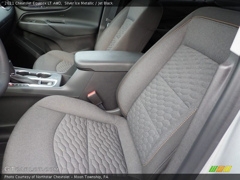 Silver Ice Metallic / Jet Black 2021 Chevrolet Equinox LT AWD