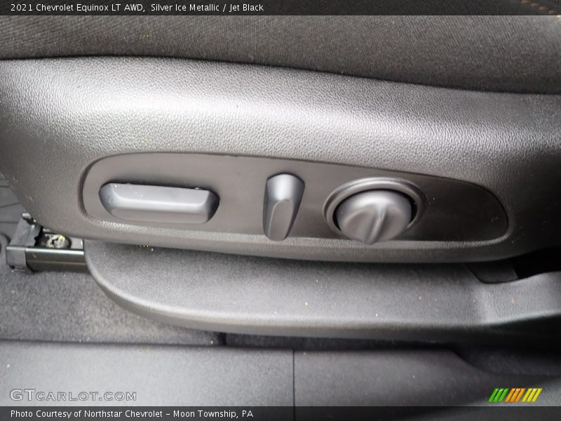Silver Ice Metallic / Jet Black 2021 Chevrolet Equinox LT AWD