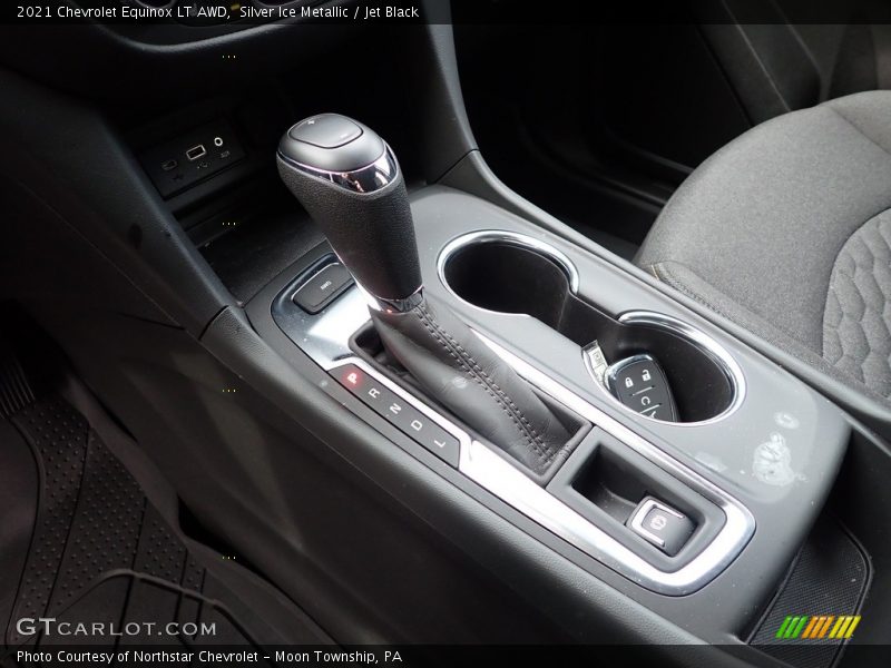 Silver Ice Metallic / Jet Black 2021 Chevrolet Equinox LT AWD