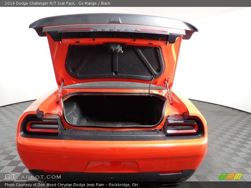 Go Mango / Black 2019 Dodge Challenger R/T Scat Pack
