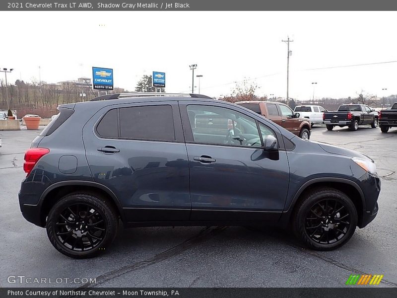 Shadow Gray Metallic / Jet Black 2021 Chevrolet Trax LT AWD