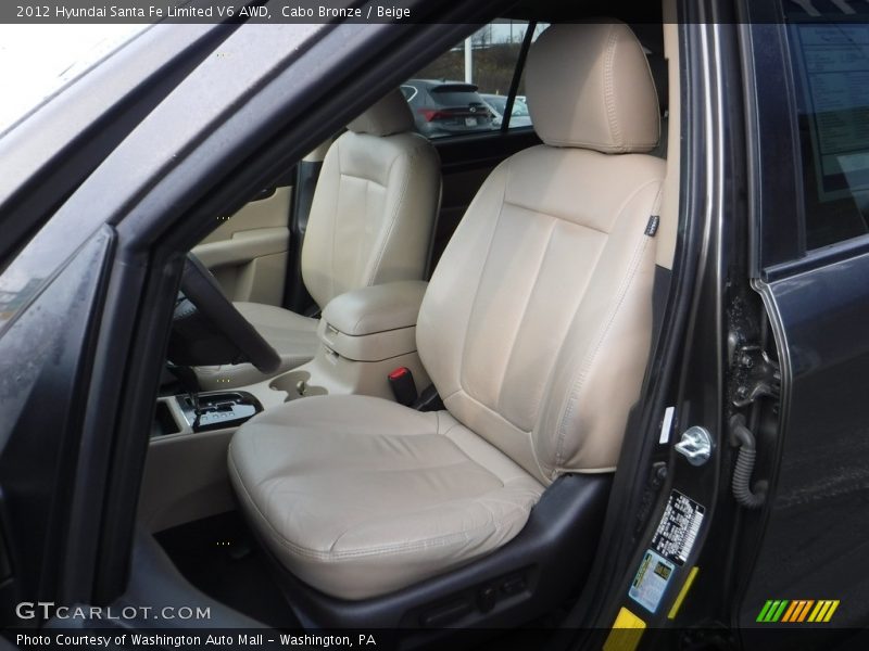 Cabo Bronze / Beige 2012 Hyundai Santa Fe Limited V6 AWD
