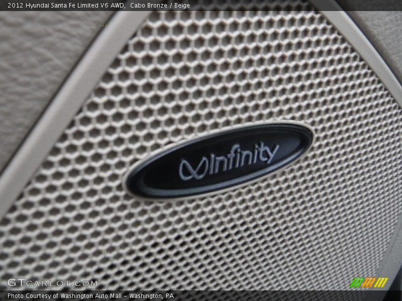 Cabo Bronze / Beige 2012 Hyundai Santa Fe Limited V6 AWD