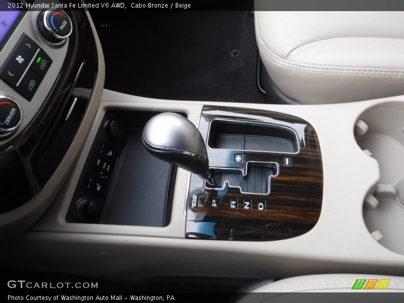 Cabo Bronze / Beige 2012 Hyundai Santa Fe Limited V6 AWD