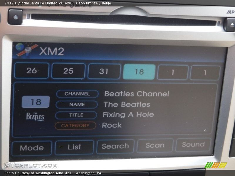 Cabo Bronze / Beige 2012 Hyundai Santa Fe Limited V6 AWD