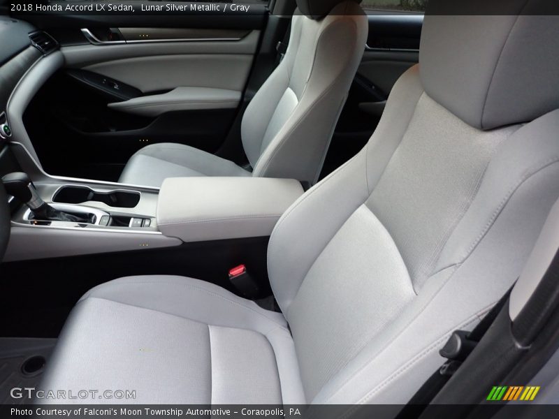 Lunar Silver Metallic / Gray 2018 Honda Accord LX Sedan