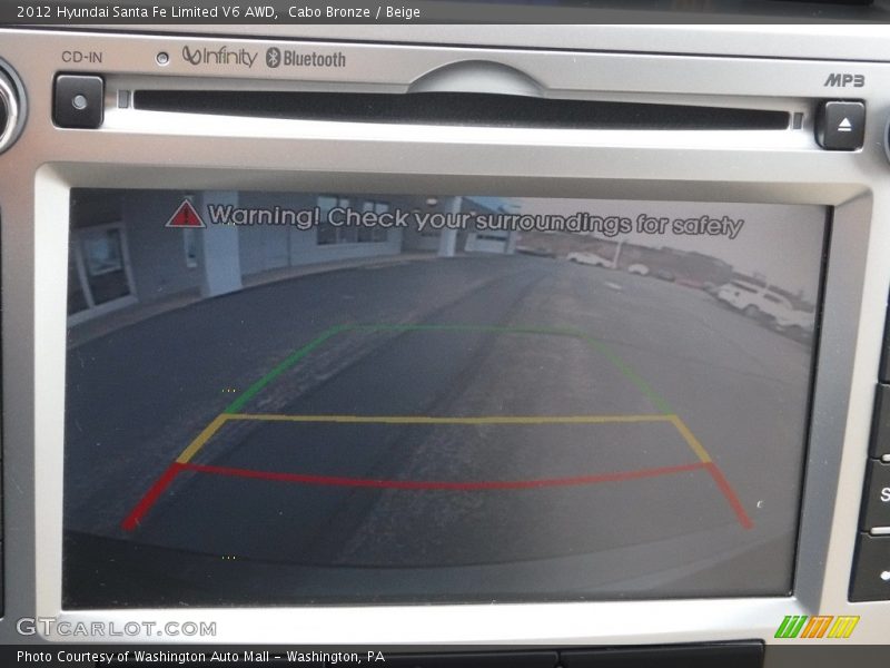 Cabo Bronze / Beige 2012 Hyundai Santa Fe Limited V6 AWD