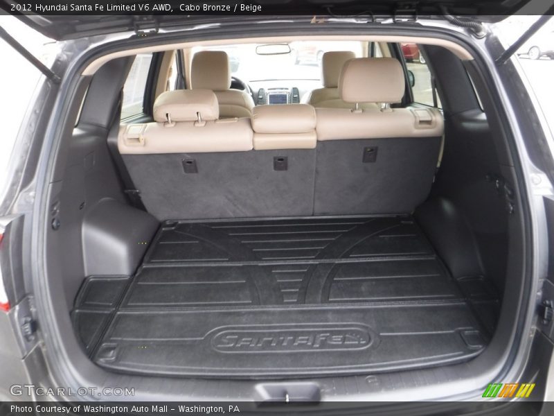 Cabo Bronze / Beige 2012 Hyundai Santa Fe Limited V6 AWD