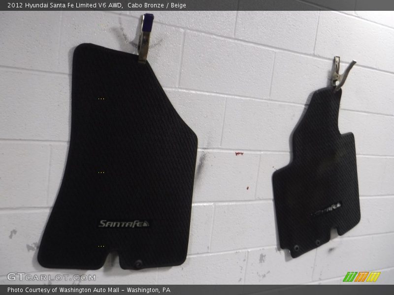 Cabo Bronze / Beige 2012 Hyundai Santa Fe Limited V6 AWD