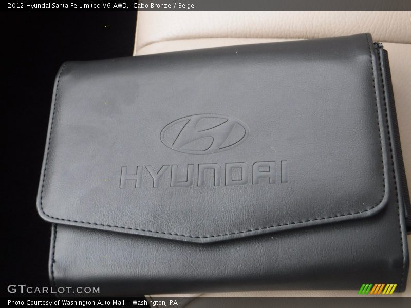 Cabo Bronze / Beige 2012 Hyundai Santa Fe Limited V6 AWD