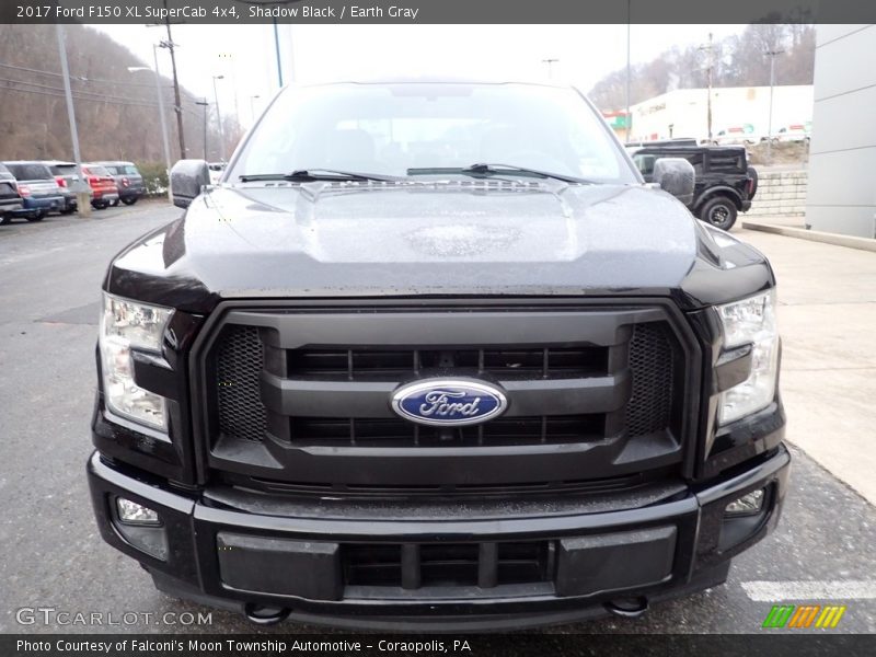 Shadow Black / Earth Gray 2017 Ford F150 XL SuperCab 4x4