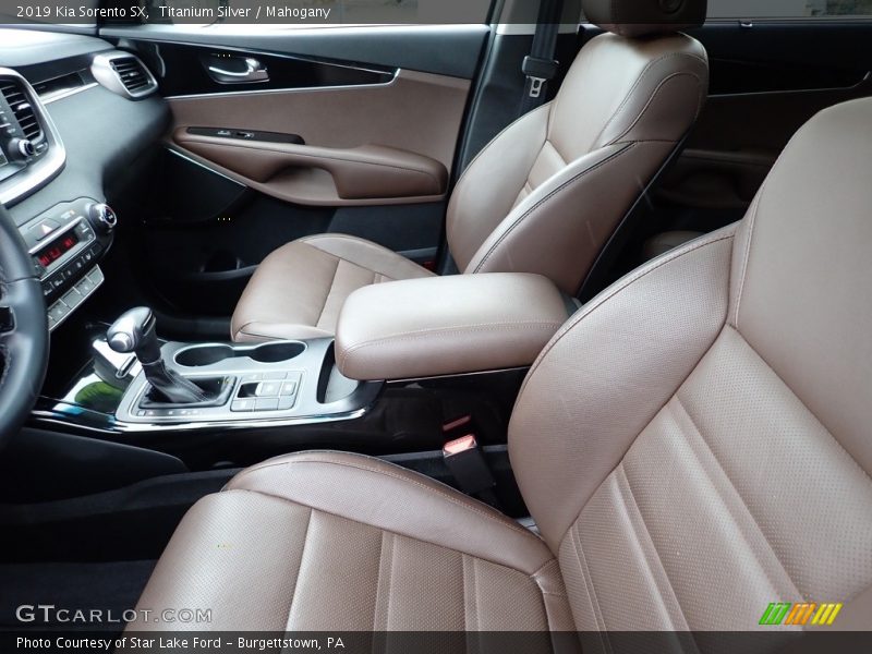 Titanium Silver / Mahogany 2019 Kia Sorento SX