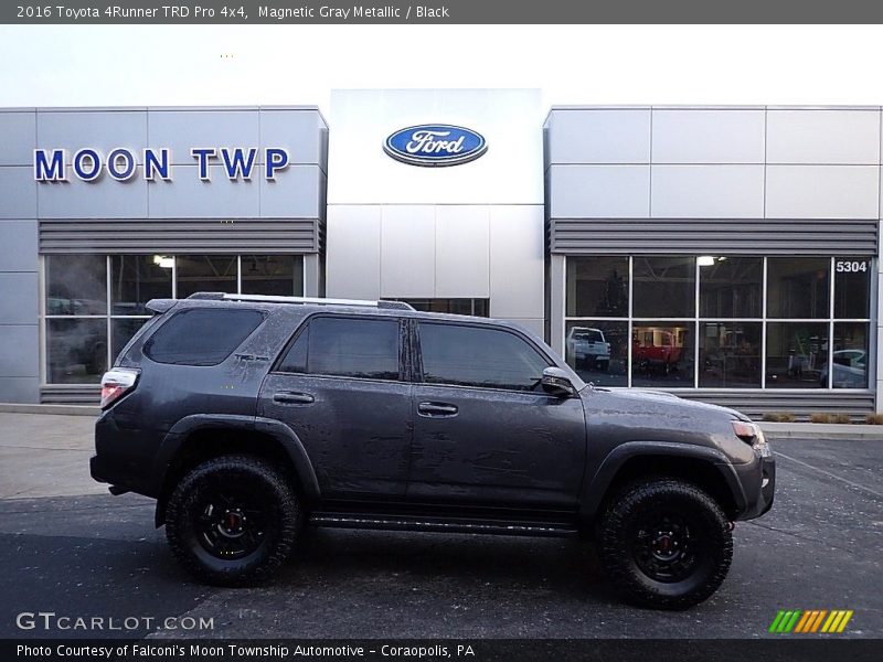 Magnetic Gray Metallic / Black 2016 Toyota 4Runner TRD Pro 4x4