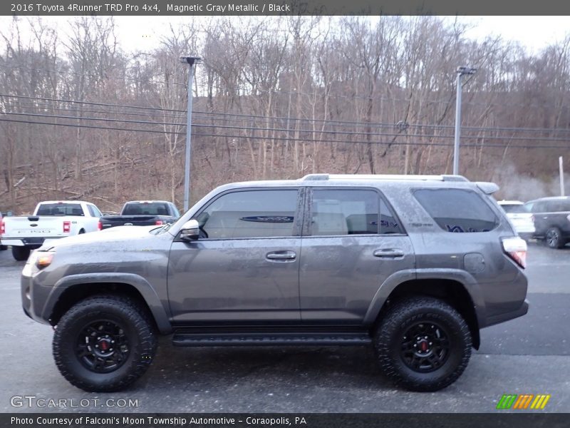 Magnetic Gray Metallic / Black 2016 Toyota 4Runner TRD Pro 4x4