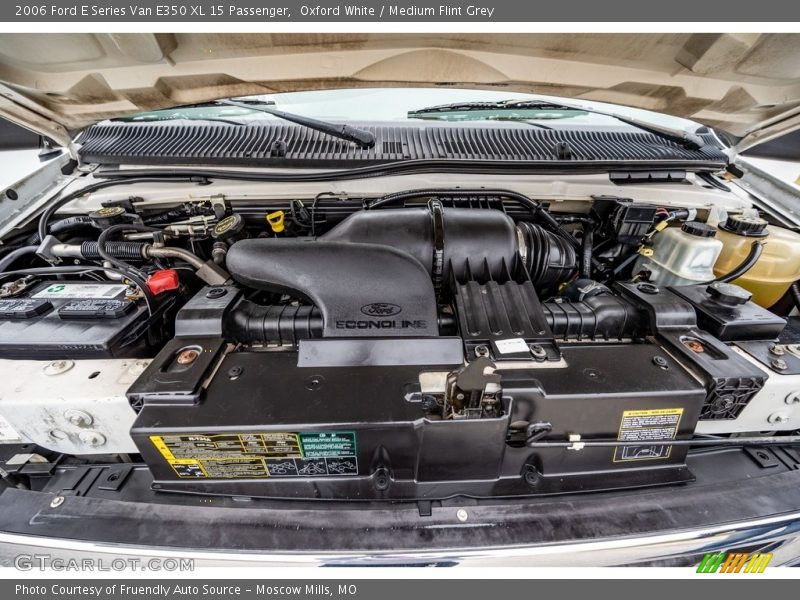 Oxford White / Medium Flint Grey 2006 Ford E Series Van E350 XL 15 Passenger