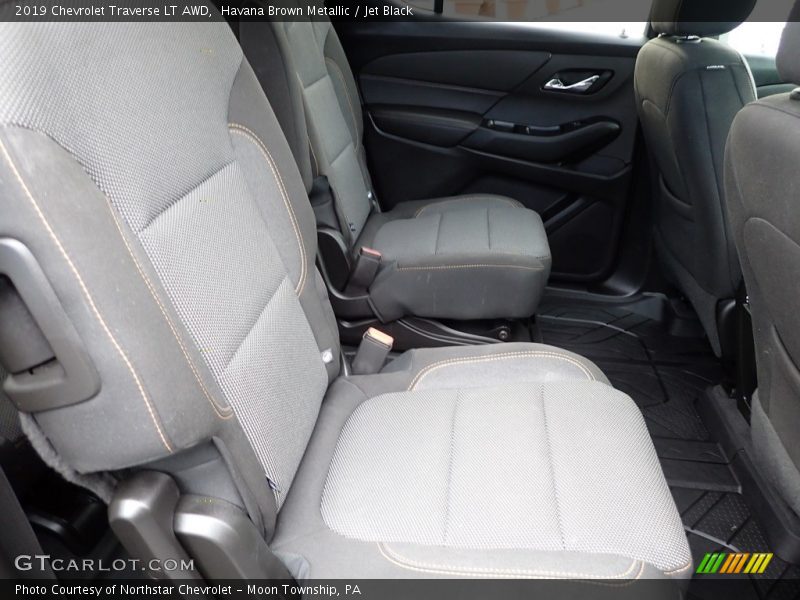Havana Brown Metallic / Jet Black 2019 Chevrolet Traverse LT AWD