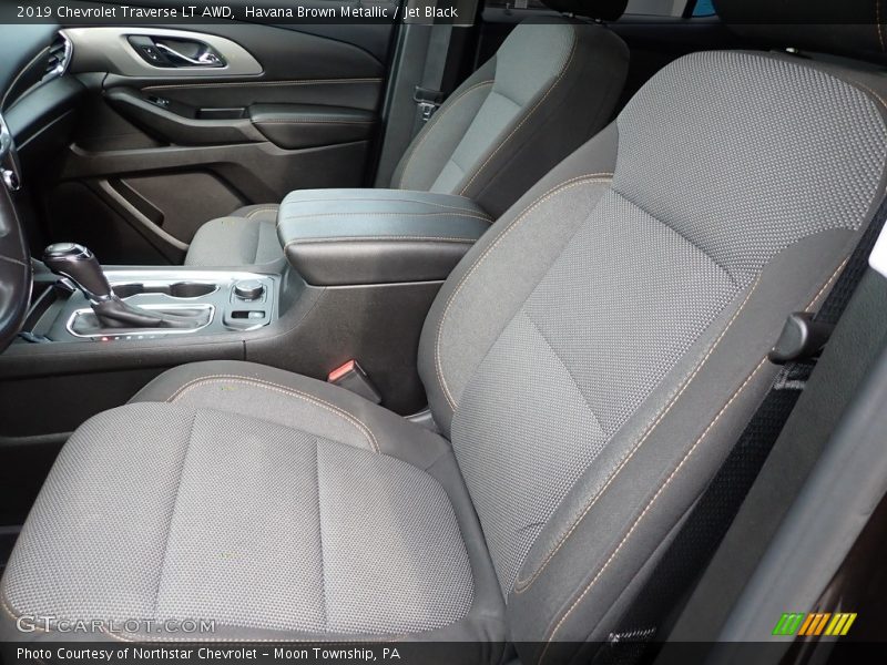 Havana Brown Metallic / Jet Black 2019 Chevrolet Traverse LT AWD